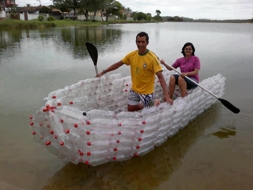 soda bottle boat