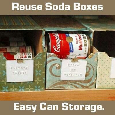Reusing Soda Boxes